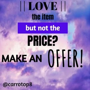 All reasonable offers accepted!